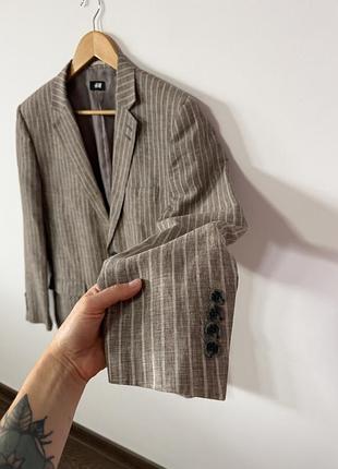 Лляний піджак h&m🌿 2