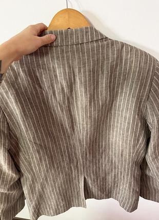 Лляний піджак h&m🌿 3