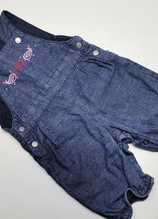 Джинсовий комбінезончик для дівчинки