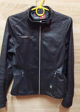 Оригінальна куртка косуха spyder casual biker jacket (розмір s / petit)