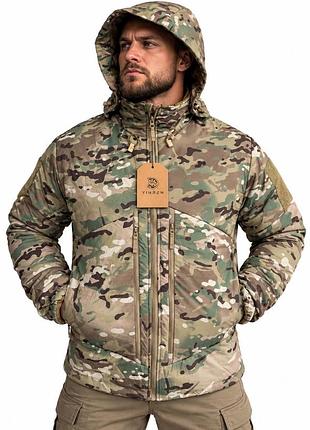 Тактическая утепленная куртка pro yinren multicam g-loft до −10°c