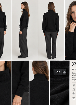 Гольф жіночий, zara,  розмір  m, ідеальний стан, чудовий склад