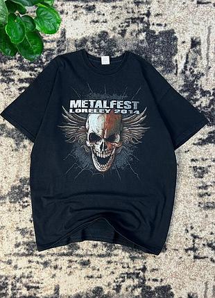 Футболка metal fest