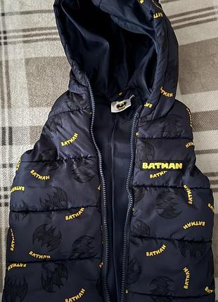 Жилетка дитяча batman чорна 92-98 розмір