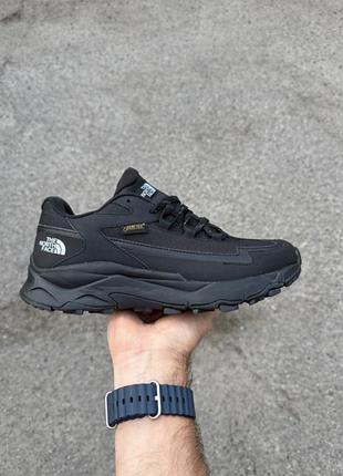 Кросівки чоловічі the north face gore-tex чорні