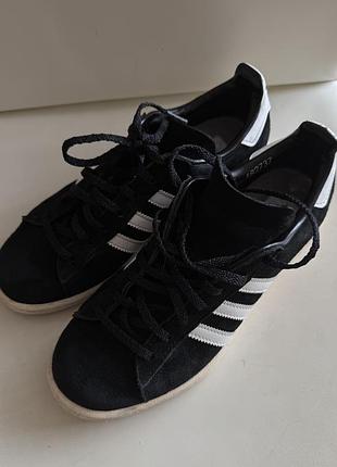 Кросівки чорні замш adidas