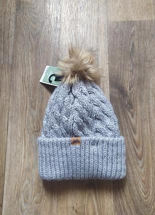 Шапка для девочки от h&amp;m размер 134/152