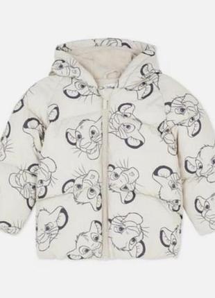 Куртка primark disney для малюків, молочна, 86 см