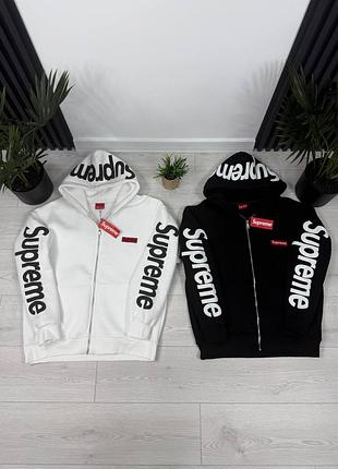 Зіп-худі від бренду 
supreme