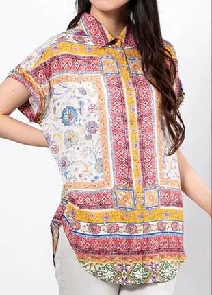 Desigual блуза віскоза бохо етно