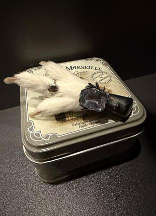 Редкая винтажная брошь lucky grouse foot