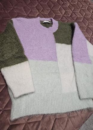 Свитер sandro xs/s из мохера 3