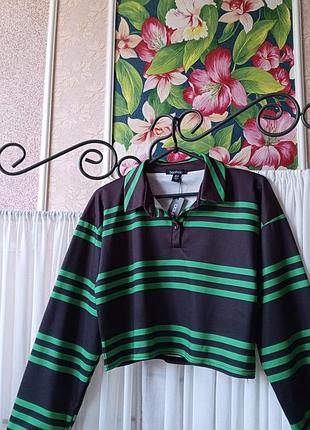 Стильний лонг в полоску boohoo. 2