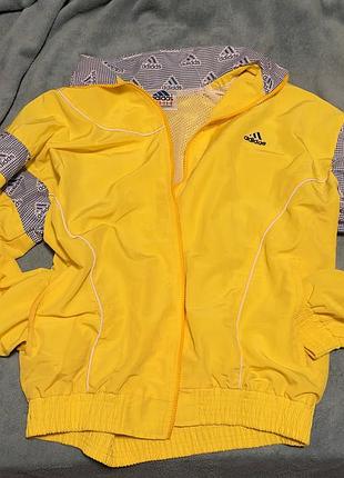 Вітрівка adidas вінтажна жовта