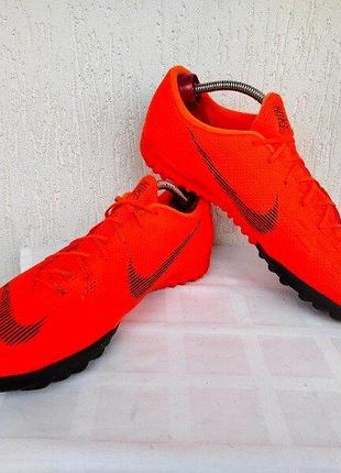 Футзалки,сороконожки, бутси nike mercurial vapor 12 pro р.44-45