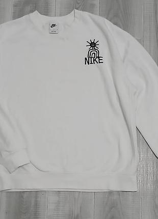 Чоловічий світшот nike кофта худі найк оригінал розмір m (dq4072-100)