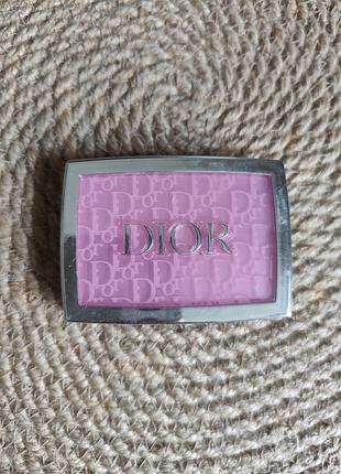 Рум'яна christian dior backstage rosy glow blush 001 pink компактні сяючі