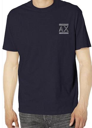 Нова футболка armani exchange розмір s slim fit ax logo