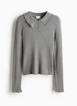 Трикотажна кофта, поло h&m