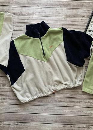 Жіноча флісова кофта ellesse з коміром-стійкою та блискавкою, розмір m