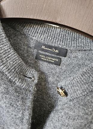 Кашемировый кардиган massimo dutti 2