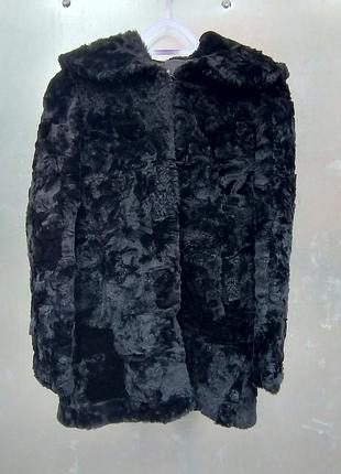 Шуба жіноча коротка з каракуля fur natural, 42 розмір.