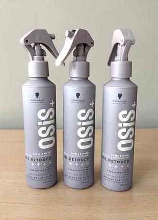 Спрей для освіження та підкреслення кучерів і хвиль schwarzkopf professional osis+ curl retouch — curl enhancing spray