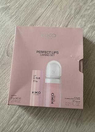 Набір для догляду за губами kiko milano perfect lips caring set
