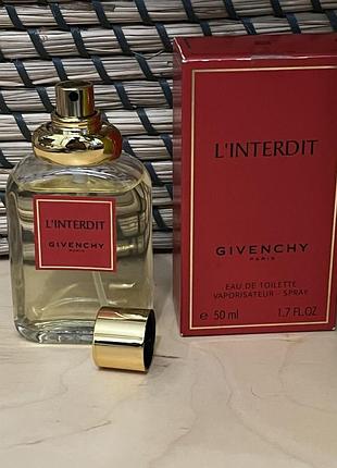 Легендарний парфюм givenchy l'interdit