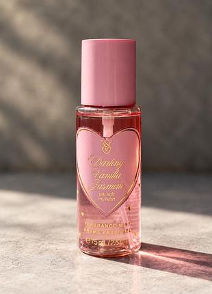 Парфумований міст / міні спрей для тіла victoria's secret darling vanilla jasmine