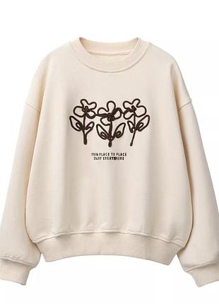 Світшот на флісі zara