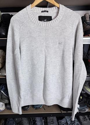 Hollister xl wool чоловіча кофта шерсть