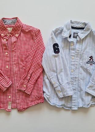 Рубашка, сорочка, овершорт, в клітинку, карпатах, в смужку h&m