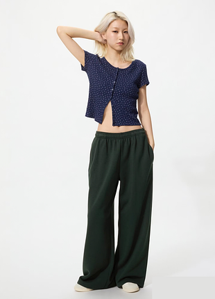 Брюки широкие uniqlo (483282)