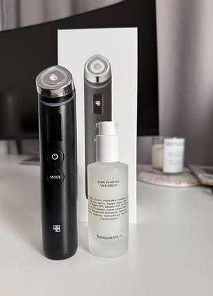 Пристрій для догляду за обличчям medicube age-r booster pro та сироватка transparent lab 50 мл