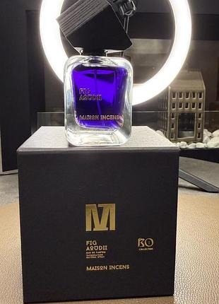 Maison incens fig aoudii 100 мл нішева парфумерія, франція. новий .запечатаний. парфум з інжиром. ніша