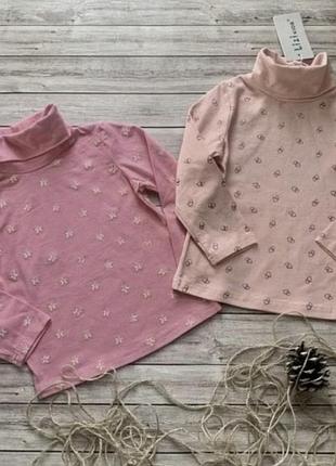 Водолазка lizi kids рожева, розмір 92 розпродаж