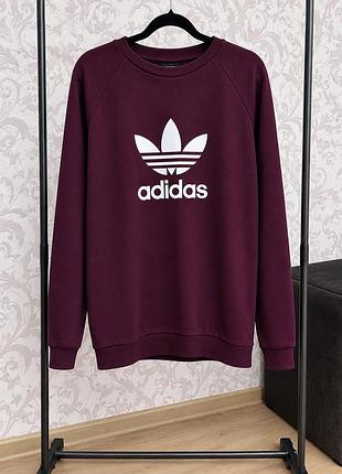 Світшот чоловічий adidas бордовий розмір m