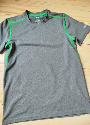 Спортивна дитяча футболка h&m 8-10  134-140