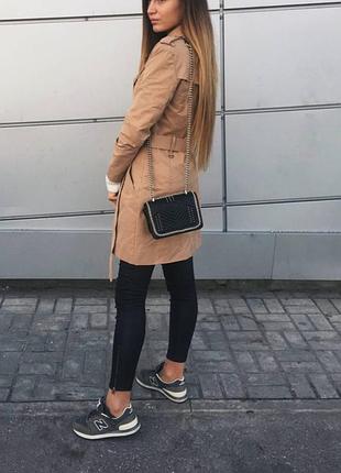 Тренч пальто плащ reserved zara 3