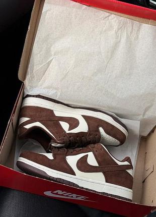 Nike dunk sb brown (хутро) 2