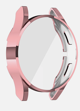 Захисні чохли hushibin 2шт 44мм для samsung galaxy watch 4 рожеві