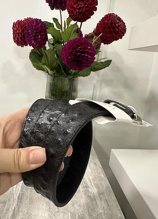 Шкіряний пасок zara, xl,