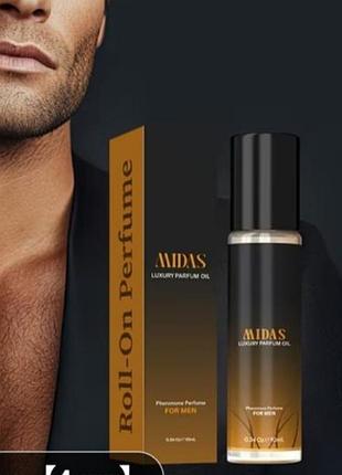 Парфуми midas luxury parfum oil для чоловіків з феромонами 10 мл
