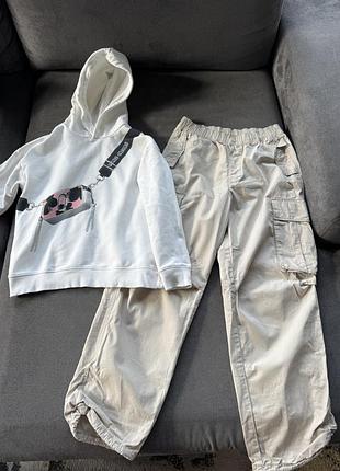 Худі marc jacobs біла з принтом сумки