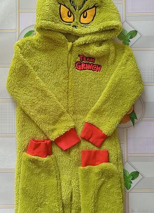 Чоловічок кегурумі піжама тепла grinch 6-7 років.