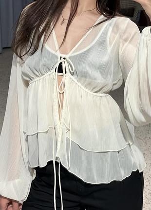 Легка жіноча блуза pull&bear