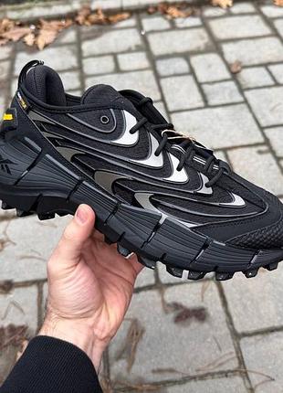 Кросівки reebok zig kinetica 3.5 edge чорні cordura®