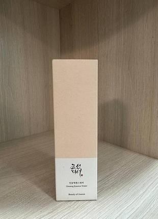Есенційний тонер для обличчя із женьшенем beauty of joseon ginseng essence water 150ml