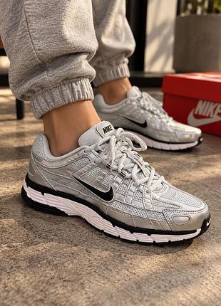 Кросівки nike p-6000 metalic silver оригінал